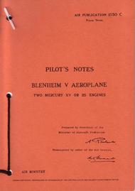 Pilot's Notes Blenheim V