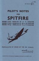 Pilot's Notes Spitfire F7 F8 & PRX