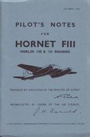 Pilot's Notes Hornet F III