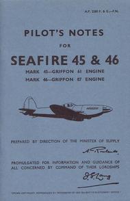 Pilot's Notes Seafire 45 & 46