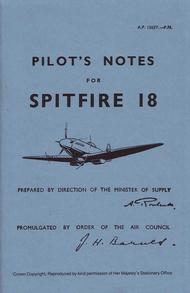 Pilot's Notes Spitfire 18