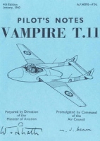 Pilot's Notes Vampire T.11