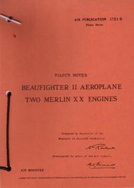 Pilot's Notes Beaufighter II