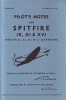 Pilot's Notes Spitfire IX XI & XVI