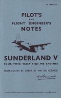 Pilot's Notes Sunderland V